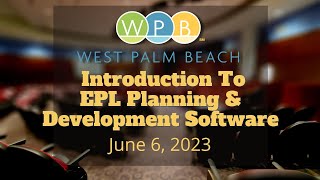 Development Services Public Meeting - Introduction to EPL Planning/Development Software | 6/6/2023