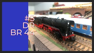 #5 - DR BR 44, N scale, Fleischmann (steam/sound)