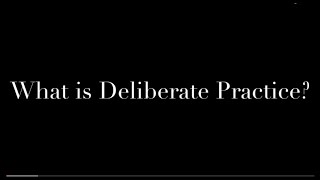 What is Deliberate Practice? Let Scott D. Miller explain...