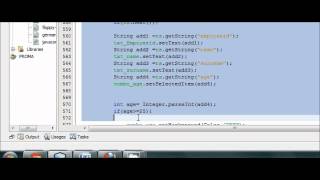 Java prog#59.How insert image into mysql/SqLite database and retrieve PART-3