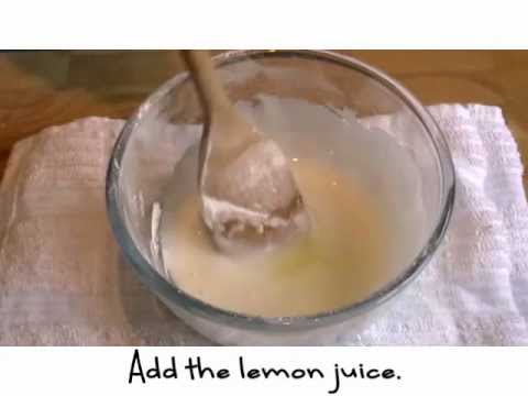 How to make water icing How to make water icing