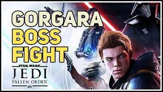 Gorgara Full Boss Fight Star Wars Jedi Fallen Order