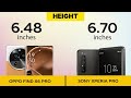 oppo find x6 pro vs sony xperia pro full comparison ⚡which one is best