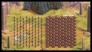 AGE OF EMPIRES II: 100 ELITE SAMURAI VS 100 ELITE BOYAR