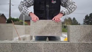 Blocs en béton collés : maçonnerie simple, rapide et de qualité