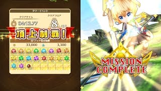 【白猫プロ】アトランダムタワー～猛炎の守護者  サポート/ディフェンス 初見 8Fクリア