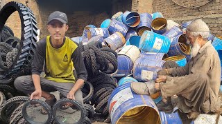 Introduction Manufacturing Process Making Tricycle Tires From Scratch In A Local Factory