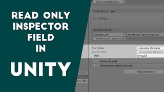 How to create a readonly inspector field in Unity 2020