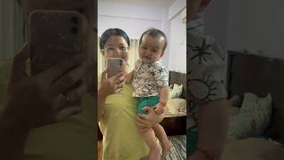 Dirty mirror and Mivaan! #baby #babyboy #cutebaby #cute #bodo #funny #mivaan #happy #bodoland #assam