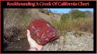 Rockhounding A New Creek Full Of Chert - Se 9 Ep 9 - Vid #1,210  By: Quest For Details