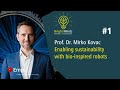 Bright Minds #1 Mirko Kovac: Enabling sustainability with bio-inspired robots