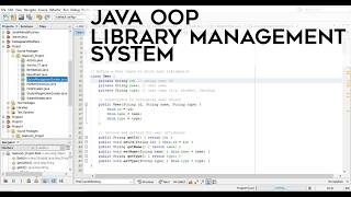 ๐ฅ๏ธ Java Program. Library Management System in Java | A complete project with source code! OOP