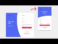 Responsive Login and Registration Form Using HTML CSS Javascript