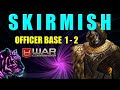 War Commander Skirmish Event Officer bases 1-2 Free Repair .