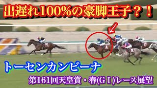 【天皇賞春(G1)2020】出遅れ100%？！トーセンカンビーナ、出遅れを帳消しにする豪脚王子！！【気になる馬紹介】