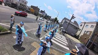 輪虹 ～りんく～ 高知よさこい祭り 本祭１日目 上町競演場②