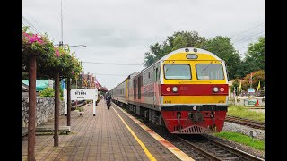 Hua Hin Train Spotter EP.56 ขบวนรถไฟภาคเช้า SRT.84/992 Eastern \u0026 Oriental Express/252/172/38+46/32