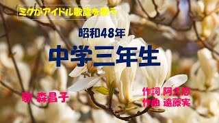 「中学3年生」歌詞有　ケン＆ミク