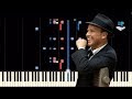 Frank Sinatra - New York New York - Synthesia Piano Tutorial