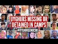 Uyghur Muslims Missing Or Detained In Concentration Camps