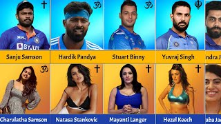 Indian Cricketer's Beautiful Wife | Religion Comparison