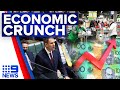 Treasury forecasts inflation to peak at 7.75 per cent as real wages stall | 9 News Australia