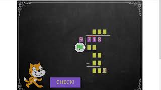 Column Division in Scratch