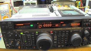 #161 Yaesu FT1000MP field no RX fixed. Troubleshooting with vintage signaltracer Heathkit