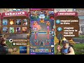 video unico 1° vs 2° al mondo ladder in live fine season clash royale ita