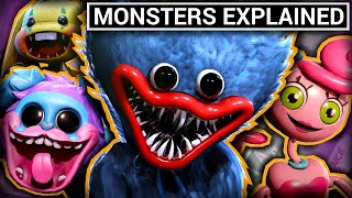 All Monsters in Poppy Playtime: Chapter 1 & 2 Explained