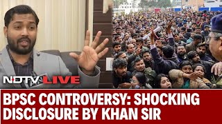 Khan Sir LIVE | BPSC Protest: Shocking Disclosure By Khan Sir | Bihar Public Service Commission