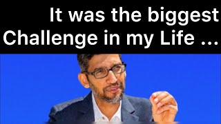 motivational story: sundar pichai(Google CEO)