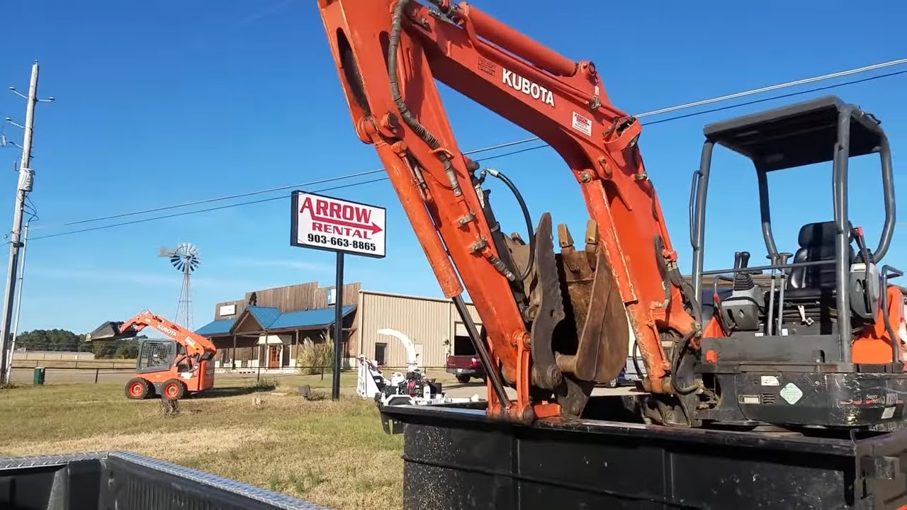 Excavator Land Clearing Youtube