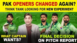 PAK looking for change in opening for 1st match of ICC Champions Trophy 2025 vs New Zealand