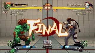 USF4 - Blanka (BOTB_BLACKJUNGLE) Vs Vega (BOTB_SliceOfLife) 720p60fps HD◄◄