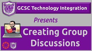 Creating Group Discussions in Canvas