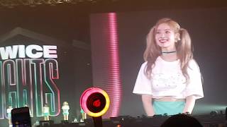 [190615]FANCAM - TWICE ENDING SPEECH Twicelights In Bangkok