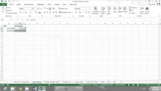 How to Compare Serial Dates in Excel : Microsoft Office Lessons