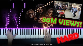 Queen Bohemian Rhapsody Piano Tutorial | HARD CROSS HANDS Cole Lam