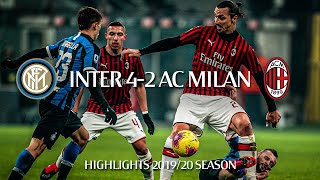 Highlights | Inter 4-2 AC Milan | Matchday 23 Serie A TIM 2019/20