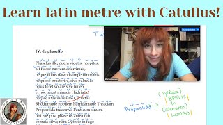 Catullus 4 \u0026 29: Latin metrical reading with natural word accents, Iambic Trimeter