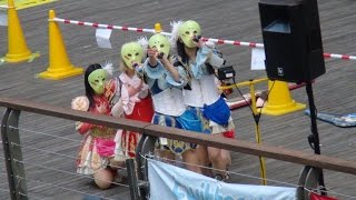 「ペルソニア」仮面女子アーマーガールズin大阪 道頓堀 20170314