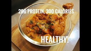 Healthy Butter Chicken Recipe with Calorie info