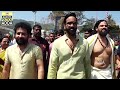 manchu vishnu latest visuals at tirumala temple manchu family issues manchu manoj apa