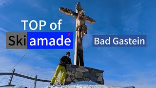 Ski amade ⛷️ Bad Gastein 🏔️ Blue slopes B15 and B14