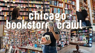 CHICAGO BOOKSTORE CRAWL: hidden gems, new & used books, big book haul & more!📚🫶🏽