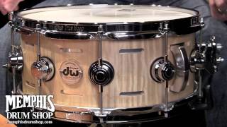 DW 14x6 Collector's Series Acoustic EQ Snare Drum - Natural Oil