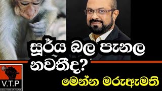 සූර්ය පැනල ජාතික පද්ධතියෙන් ඉවතට -මේවා මරු විසදුම් නේද ?