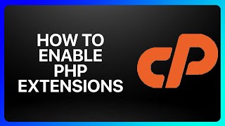 How To Enable Php Extensions In cPanel Tutorial