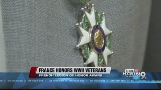 France honors WWII veterans with legion of honor